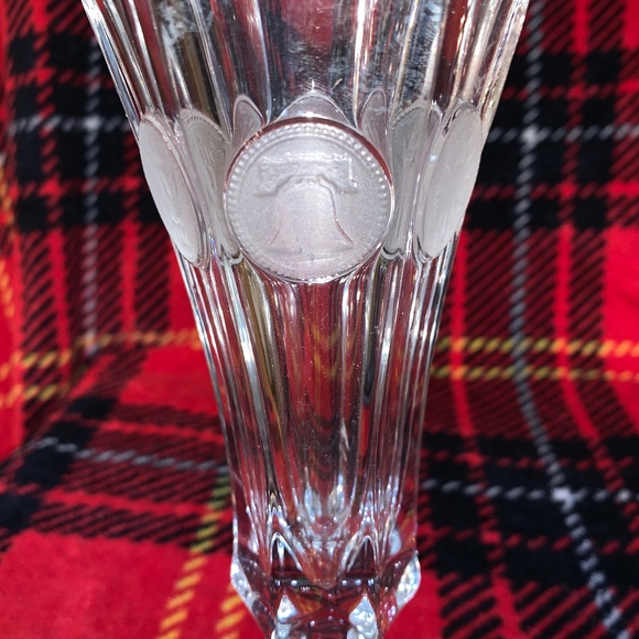 Fostoria Clear Glass Vase. - Picture 2 of 8